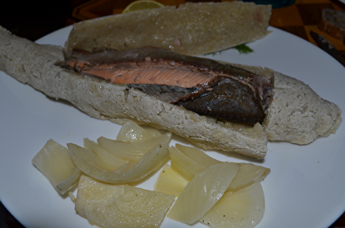 POISSON D'AVRIL EN CROUTE DE SEL