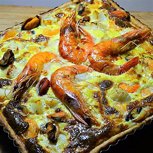 Quiche aux fruits de mer