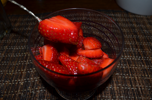 SALADE DE FRAISES