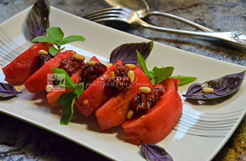 Salade de tomates en 2 façons