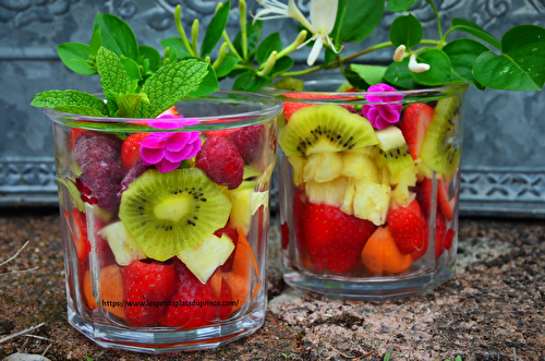 Salade jar, la salade de fruits se met aussi en bocal