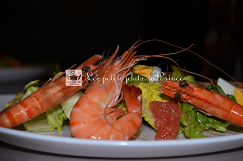 Salade marine aux crevettes