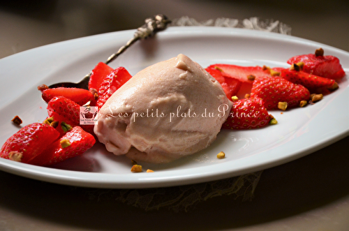 Sorbet à la rhubarbe