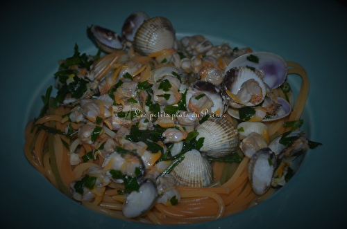 Spaghetti alle vongole (spaghetti aux coques)