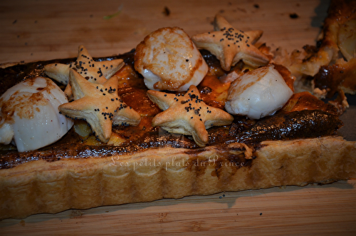 Tarte aux noix de Saint Jacques