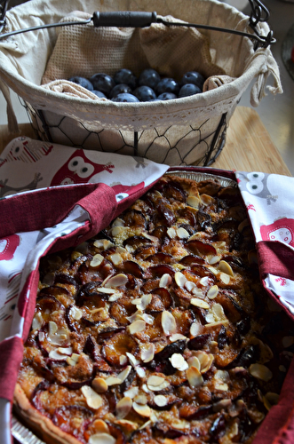 Tarte aux prunes de Grand-mère