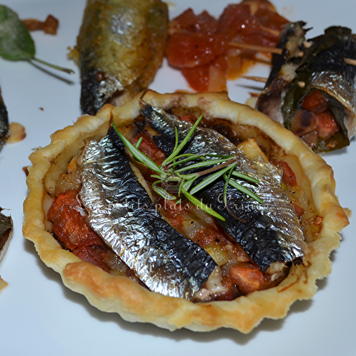 Tartelettes aux sardines