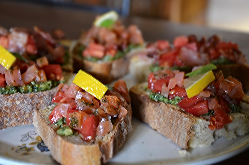 Tartine healthy au pesto d'orties