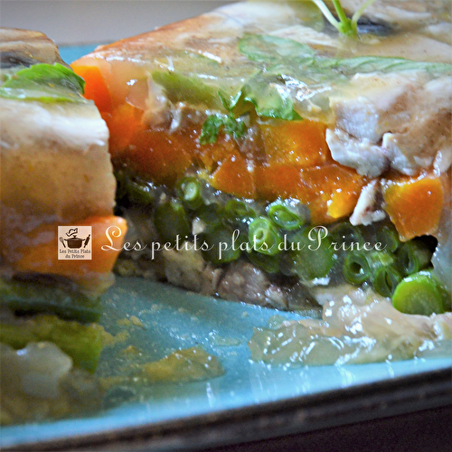 Terrine de lapin en gelée