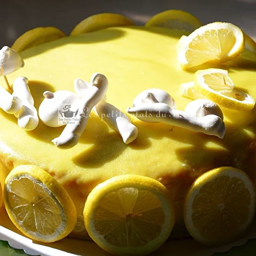 Tout citron, le gâteau acidulé