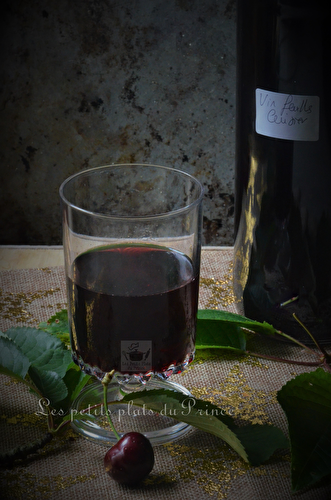 Vin de feuilles de cerisier (apéritif type guignolet)