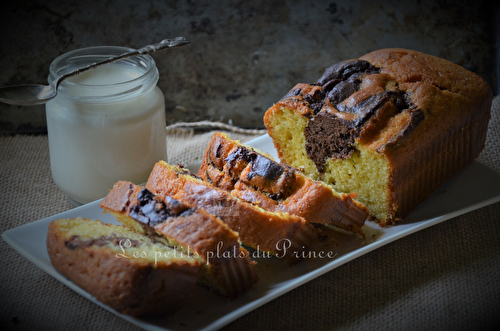 Gâteau yaourt façon marbré