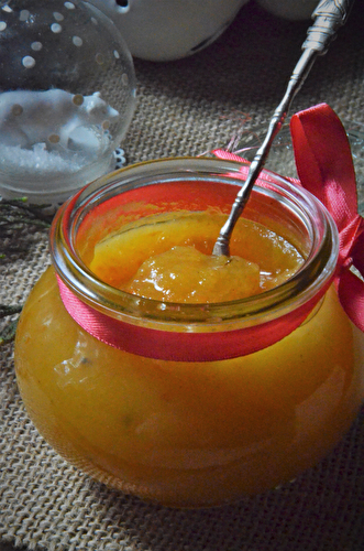 Marmelade de kaki (fruit du plaqueminier)