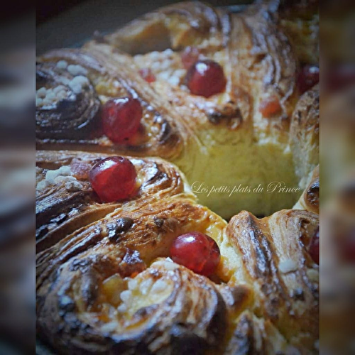 Brioche feuilletée façon gâteau des Rois pour l'Epiphanie