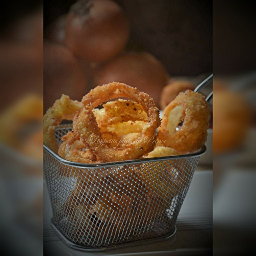 Onions rings (beignets d'oignons frits)