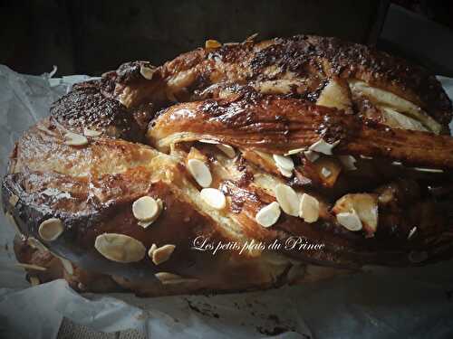 Brioche Babka chocolat et pommes