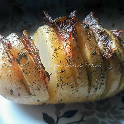 Pomme de terre hasselback (à la suédoise)