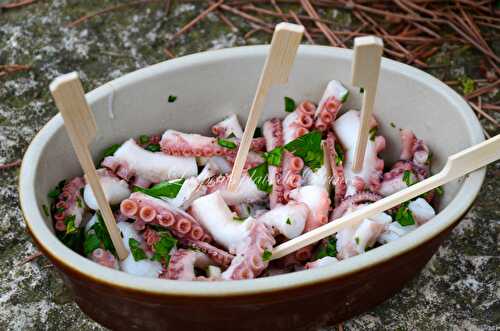 Salada de Polvo - salade de poulpe du Portugal