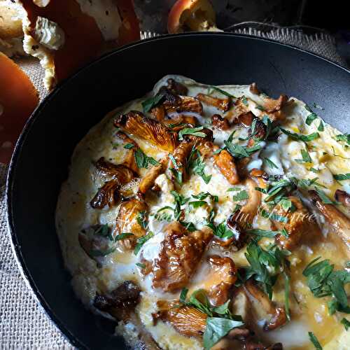 Recette d'omelette forestière facile
