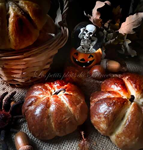 Recette des brioches citrouilles pour brunch ou buffet d'halloween