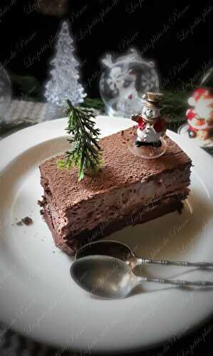 Royal chocolat (ou trianon) pour Noël