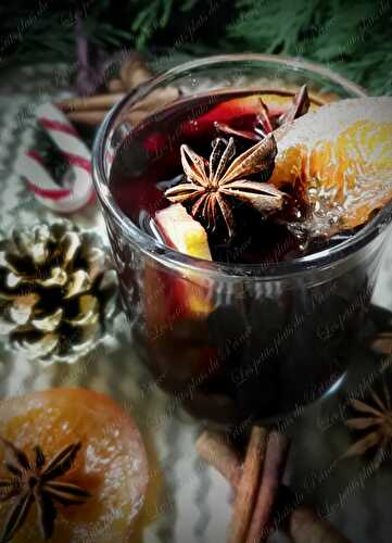 Sirop de vin chaud aux épices de noël