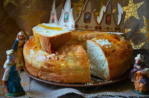 Brioche des Rois à l'orange pour l’Épiphanie