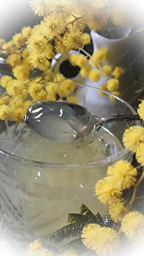 Gelée de fleurs de mimosa 