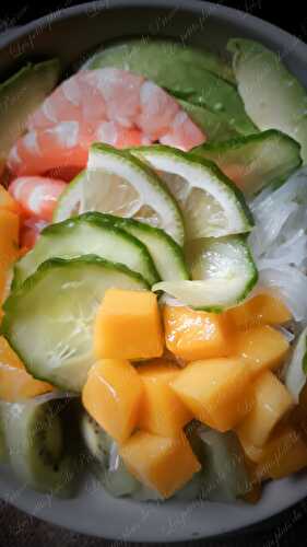 Poke Bowl, la salade Hawaïenne que l'on met en bol
