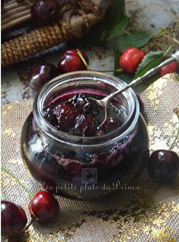 Confiture de cerises noires du jardin, la recette simple de Grand-mère