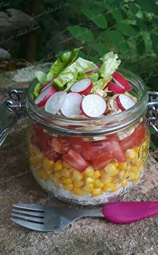 Salad jar : la salade fraîcheur en bocal