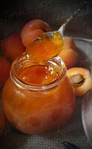 Confiture d'abricot à la fève tonka