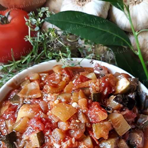 Ratatouille aux herbes de la garrigue