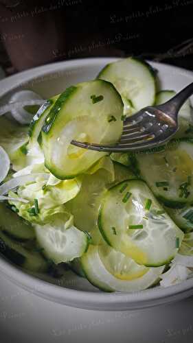 Salade de concombre