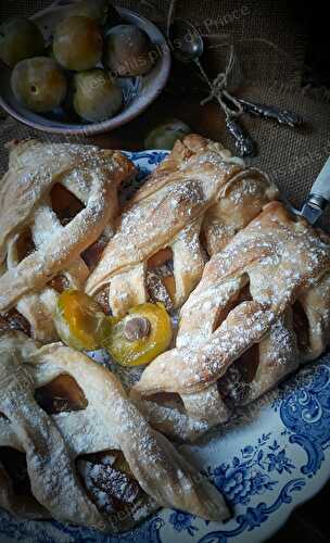 Tartelettes grillagées aux prunes Reine Claude