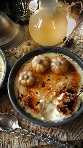 Crèmes brûlées à la courge butternut