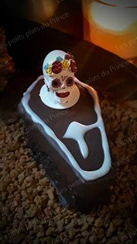 Gâteaux cercueils au chocolat pour Halloween