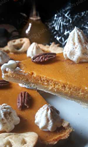 Tarte à la citrouille (pumpkin pie) 