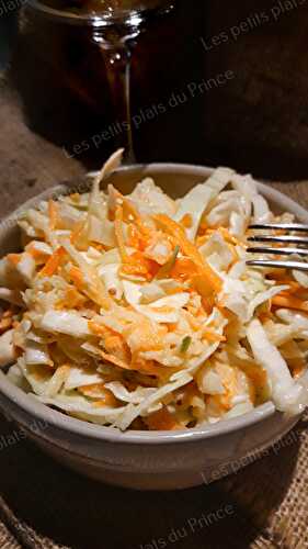 Salade coleslaw, la salade au chou new yorkaise