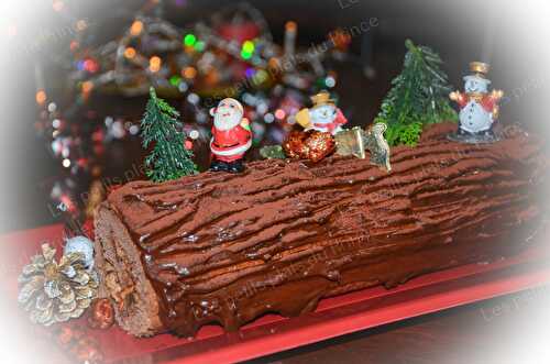 Bûche de Noël  Choco poire de Grand-maman