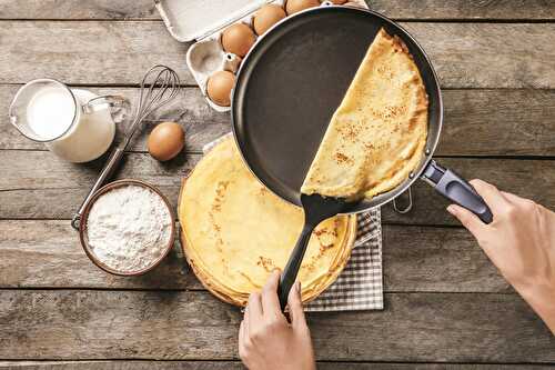 Pâte à crêpes rapide et sans repos au blender