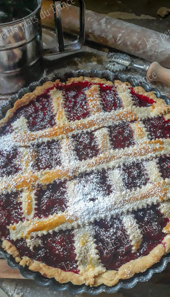 La tarte aux framboises des montagnes 