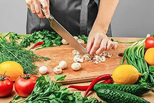 Les basiques en cuisine : les différentes découpes de légumes