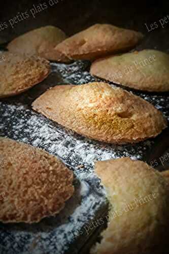 Les Madeleines au citron vert de Manou