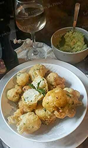 Beignets végétaliens au chou fleur