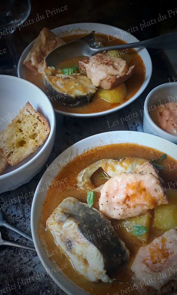 Ma version de la bouillabaisse