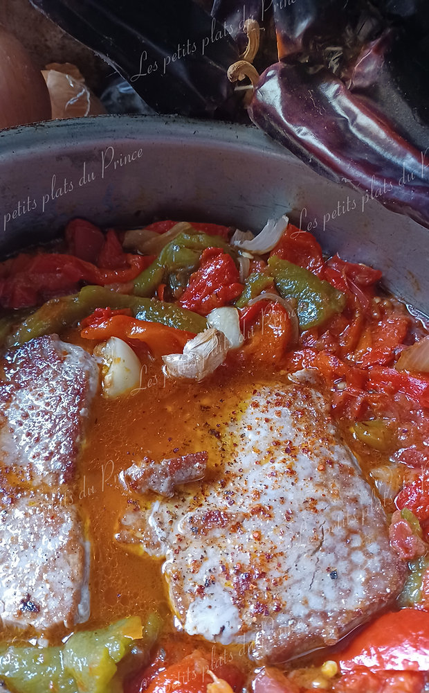 Recette de thon façon basquaise