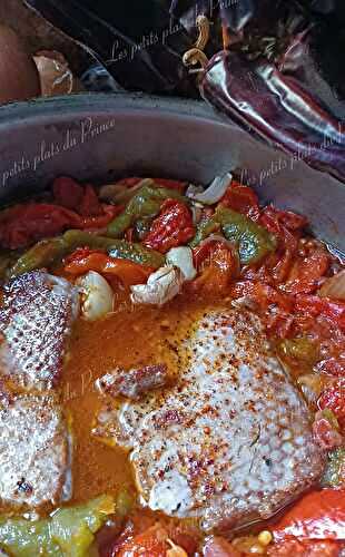 Recette de thon façon basquaise