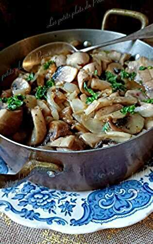 Rognons de veau aux champignons