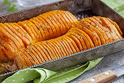 Courge butternut façon Hasselback : une recette facile et gourmande